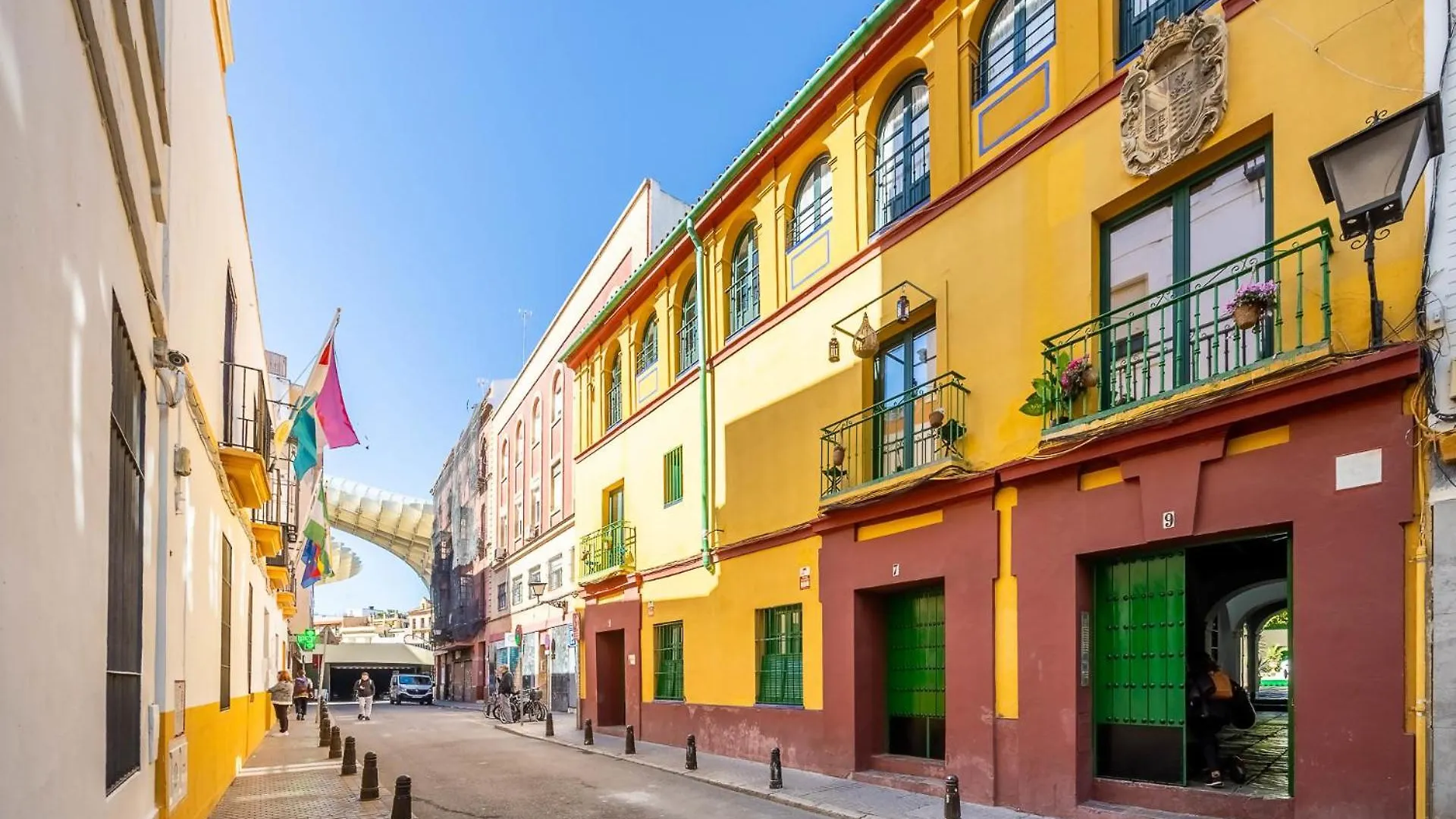 Comfy Away - Estudio En Patio De Vecinos En Las Setas Seville 0*,